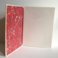 Red marble was chosen to match the red pigskin exterior.